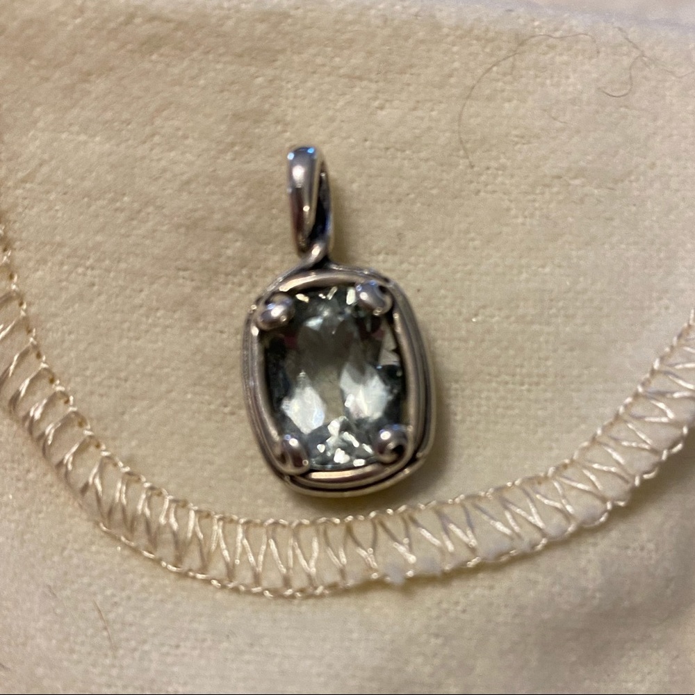 James Avery Prasiolite Pendant. NWOT never worn.